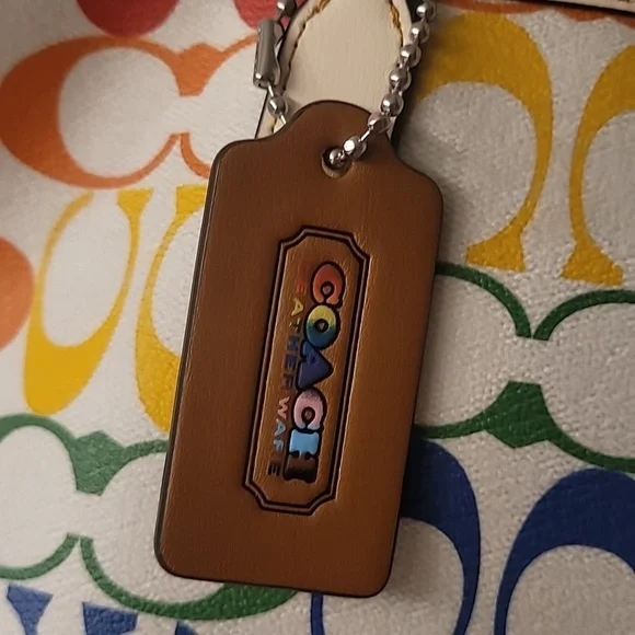 Coach Rainbow Bag, New with Tags - Picture 2 of 16